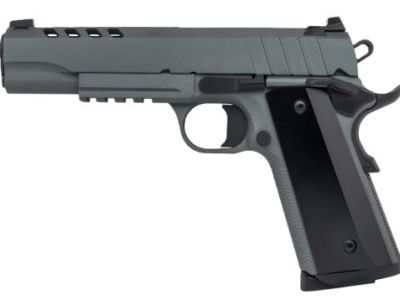 TISAS 1911 NIGHTSTALKER 9MM – 5″ BBL 2-9RD GREY CERAKOTE