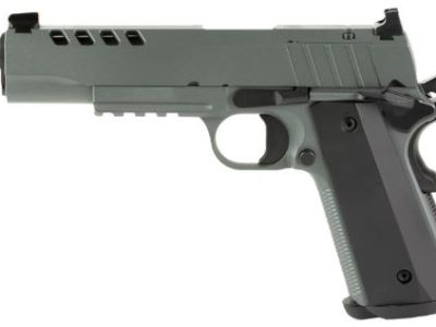 TISAS 1911 SF9 NIGHT STALKER – 9MM 5″ THREADED 2-9RD GREY
