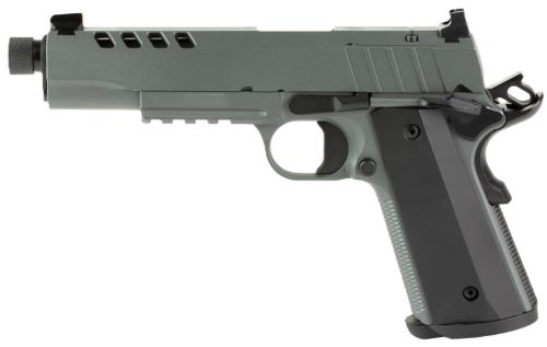 TISAS 1911 SF9 NIGHT STALKER – 9MM 5″ THREADED 2-9RD GREY