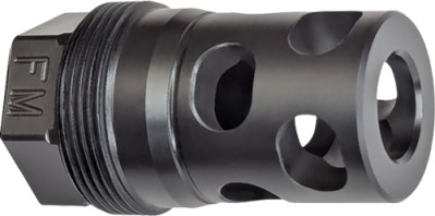 COMSTOCK MUZZLE BRAKE 1/2X28 – 9MM COMPACT FACEMOUNT