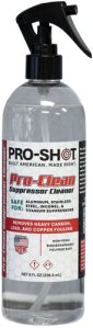 PRO SHOT PRO-CLEAN SUPPRESSOR – CLEANER 16OZ SPRAY BOTTLE