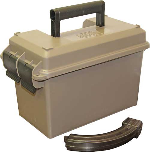 MTM 10/22 EXTENDED MAG CAN – DARK EARTH HOLDS 12 10/22 MAGS