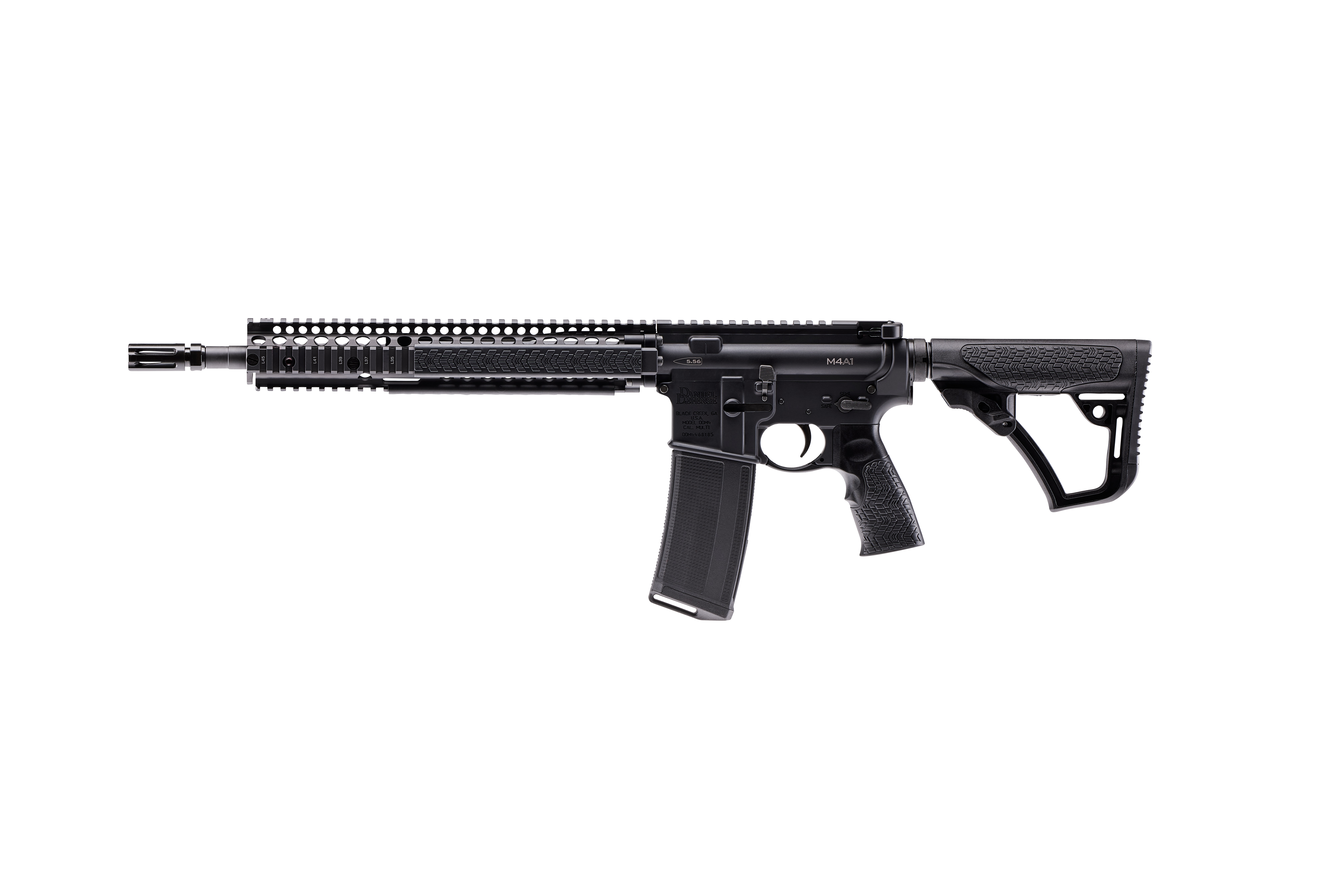 DANIEL DEFENSE DDM4 M4A1 5.56 BLK RISII 14.5″