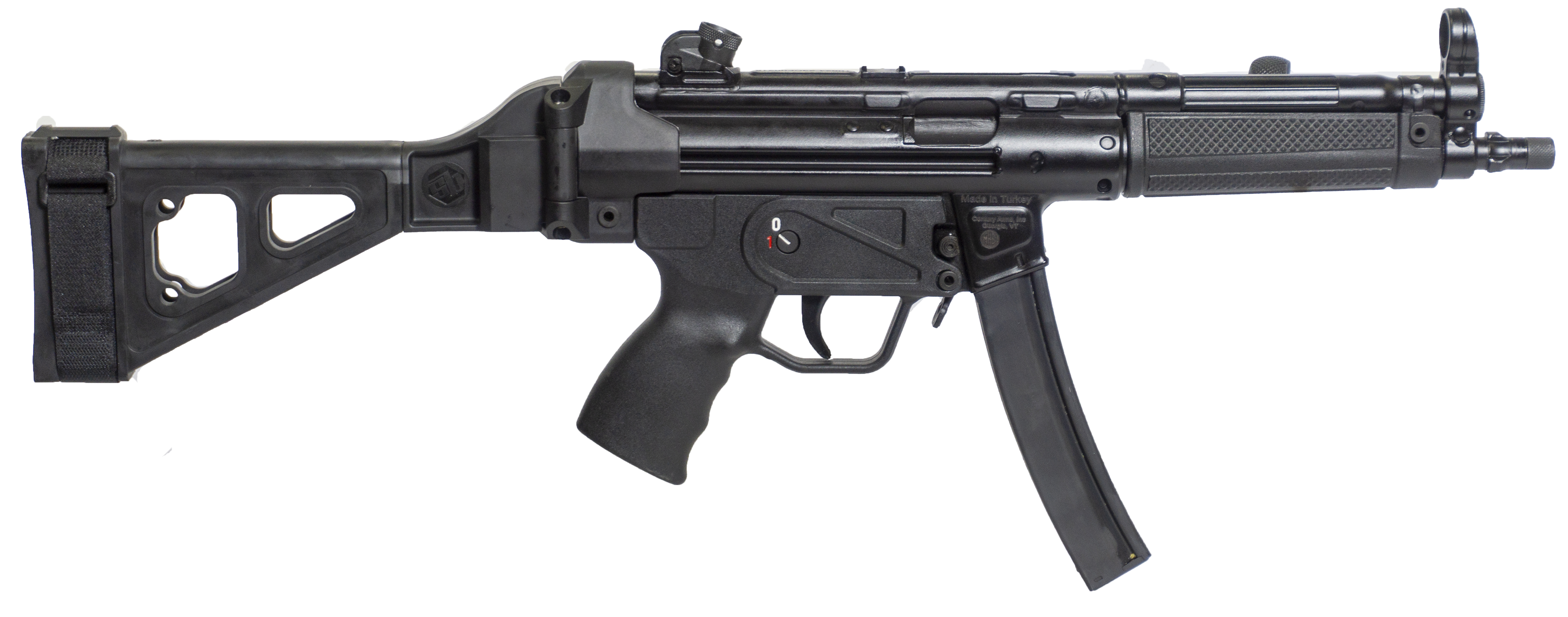 CENTURY ARMS AP5 9MM BLK 8.9″ 30+1 BRACE