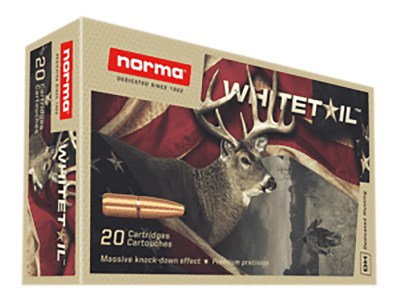 NORMA 243WIN 100G PSP WHITETAIL 20RD BX/200RD CASE