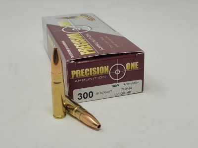 PRECISION ONE 300BLKOUT 130G HP 20RDS