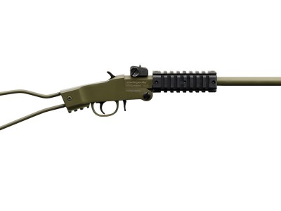 CHIAPPA LITTLE BADGER 22LR RFL OD GRN W/BK PACK