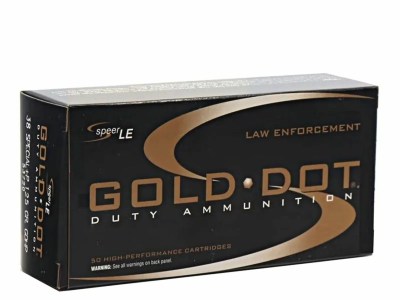 CCI GOLD DOT 38SPL+P 125GR GDHP