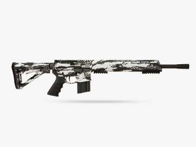 BRENTON SCOUT RIFLE 18″ 223 REM SNOW CAMO ADJ