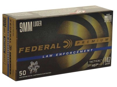 FEDERAL PREM 9MM 147GR HST JHP 50RD BX 1000RD CASE