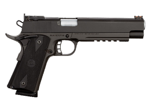 ROCK ISLAND M1911-A1 PRO MATCH 45ACP 6″ BBL, PIC RAIL, 1-8RD MAG