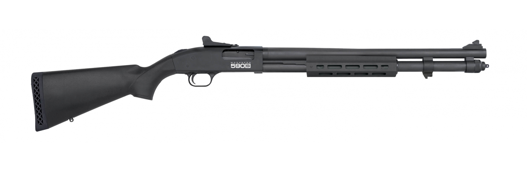 MOSSBERG 590S TACTICAL 12G 20″ 13+1RD BLK GHOST RING SIGHT