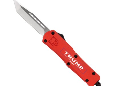 COBRATEC KNIVES MEDIUM FS-3 TRUMP 2024 RED TANTO NON SERRATED