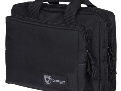 DRAGO PRO GEAR DOUBLE PISTOL CASE BLACK (24/CASE)