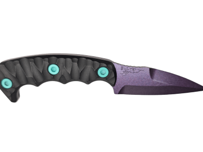 HALF FACE BLADES HUMINT COSMIC 3″ BLADE, 8″OA, CPM S45VN STEEL, MICARTA GRIP