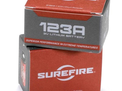 SUREFIRE SF123A BULK BOX 400 CELLS/BULK PACKED BOXES INCLUDED
