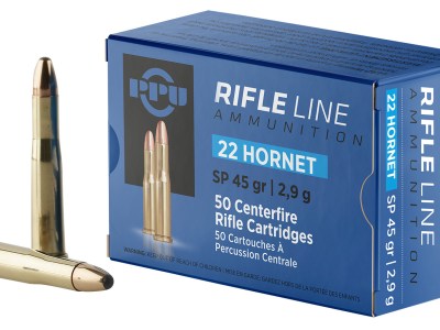 PPU 22 HORNET 45GR SP 50RD BOX 20 BOXES PER CASE
