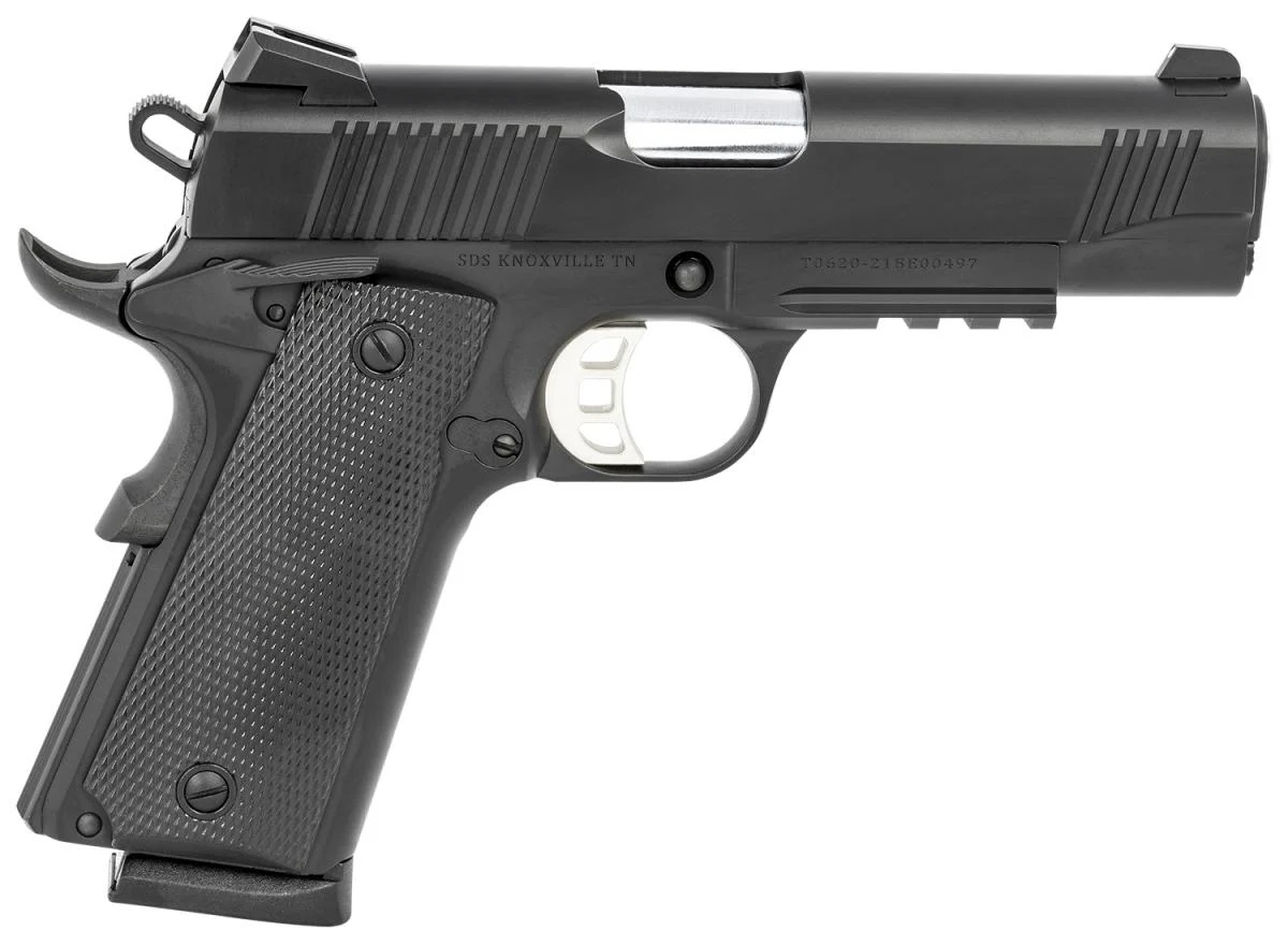 TISAS 1911 CARRY 45ACP BL/RAIL 4.25″