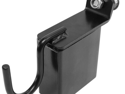 Birchwood Casey 49052 2-In-1 Gong Hanger Black Steel Lumber Post Mount