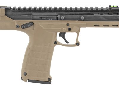 Kel-Tec CP33TAN CP33  22 LR 33+1 5.50″ Black Ported/Threaded Barrel, Black Serrated/Optic Ready Slide, Tan Polymer Frame w/M-LOK, Polymer Grip, Ambidextrous