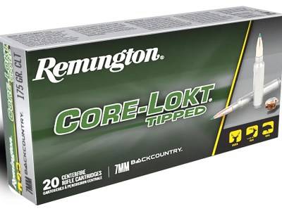 REMINGTON RT7BC 7MM BACKCOUNTRY 175GR CORE-LOKT TIPPED 20RD/BX 10BX/CS