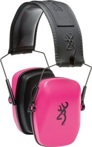 BROWNING BUCKMARK III HEARING – PROTECTOR FLDBL NRR 27DB PINK