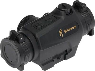 BROWNING RED DOT SIGHT W/LOW – PIC RAIL MOUNT/FLIP UP COVERS