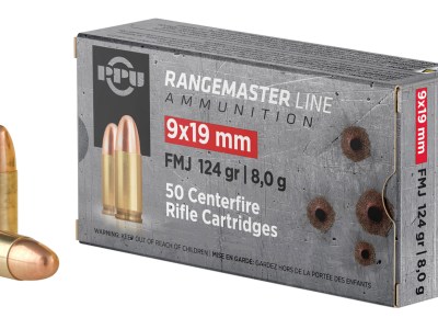 PPU PPRM9M Rangemaster  9mmLuger 124gr Full Metal Jacket 1000/Box