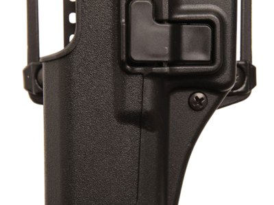 Blackhawk 410568BKR Serpa CQC  OWB Size 68 Matte Black Polymer Belt Loop/Paddle Compatible w/Glock 43 Right Hand