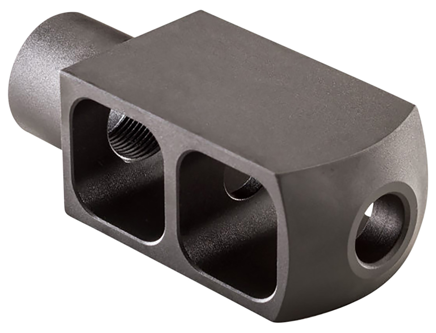 Alexander Arms MBEOTNKKIT Tank Muzzle Brake Kit Black Steel with 49/64-20 tpi Threads 3.50″ OAL 1.50″ Diameter for 50 Beowulf
