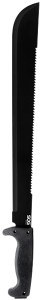 S.O.G SOG-MC02-N SOGfari  18″ Black Powder Coated 3Cr13MoV SS Blade Black Kraton Handle 24″ Long Includes Sheath