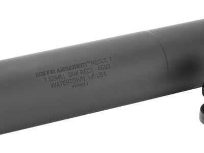 Griffin Armament GAREC7-W Recce 7  30 Cal 1.47″D Black Cerakote Stainless Steel 300 Win Mag Rated with Taper Mount