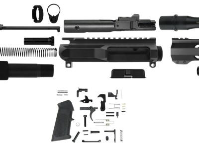 TacFire  AR Build Kit  9mm Luger 4.50″ Barrel Black for AR Platform