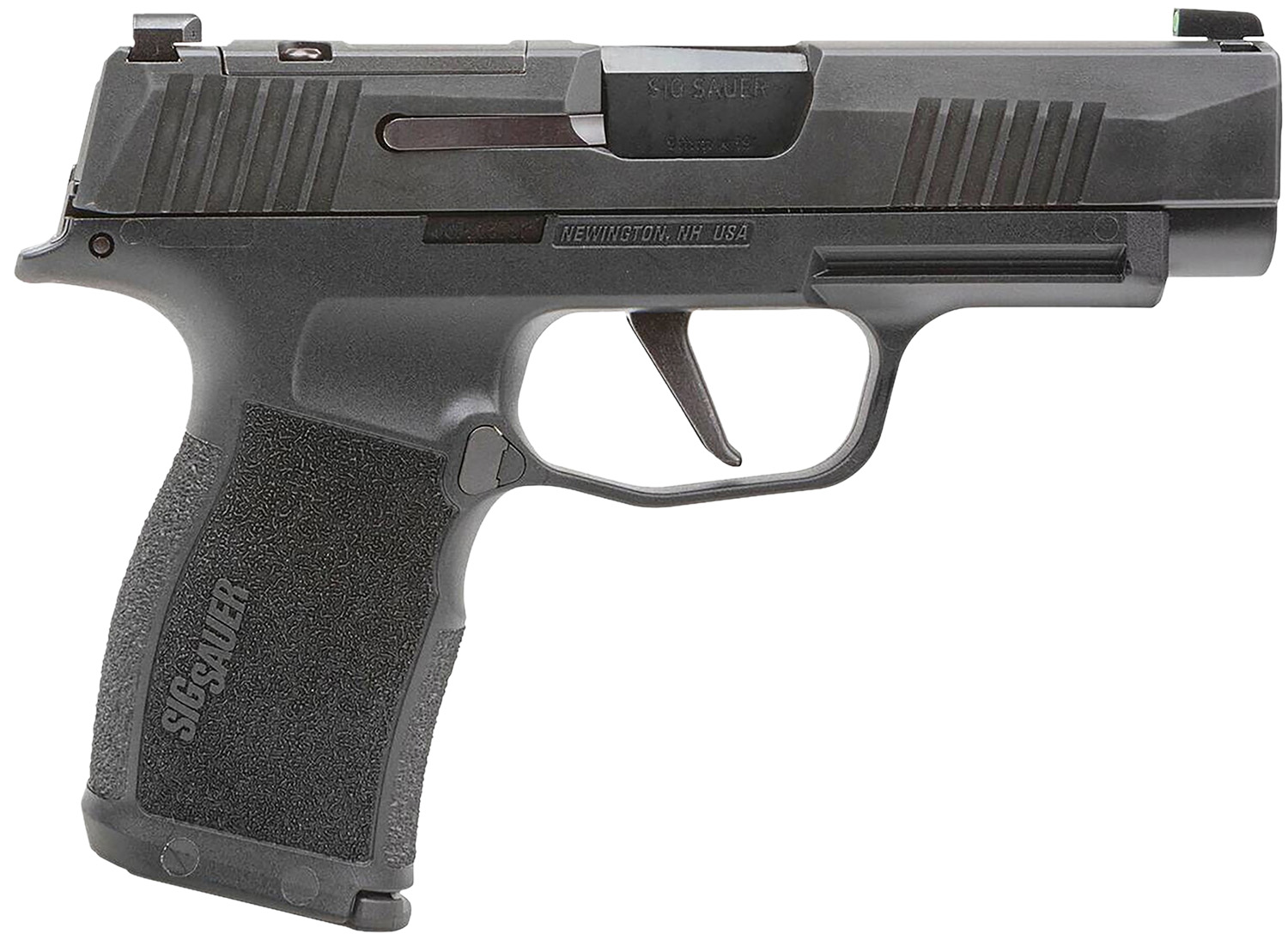 Sig Sauer 365XL9BXR3P10 P365XL  9mm Luger 10+1 3.70″ Black Barrel, Black Nitron Optic Ready/Serrated SS Slide, Black SS Frame w/Beavertail &  Black Polymer Grips