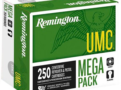 Remington Ammunition 23777 UMC Mega Pack 9mmLuger 115gr Full Metal Jacket 250 Per Box/4 Case