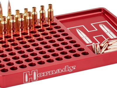 Hornady 480043 Reloading Block  Red 308 Win/6.5 Creedmoor Aluminum Capacity 100rd