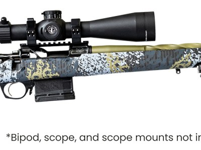 Horizon Firearms RF008S222416C13 Venatic 2023 22 Creedmoor 24″ Spiral Fluted Threaded Barrel, Drilled & Tapped Receiver, Iota EKO X Carbon Fiber Stock