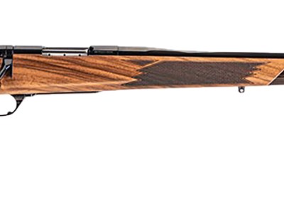 Weatherby MDX01N222RR4T Mark V Deluxe Varmintmaster 22-250 Rem 24″ Threaded Barrel, Drilled & Tapped Steel Receiver, Monte Carlo High Gloss Walnut Wood Stock