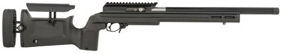 Tactical Solutions AHD2MBXKBLK X-Ring VR Gen2 22 LR 16.50″ Matte Black Fluted Threaded Barrel, Matte Black Aluminum Receiver w/Picatinny Rail, Black Stock