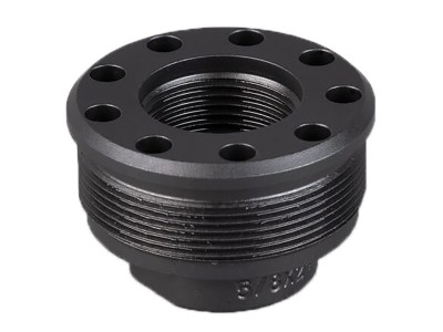 SilencerCo AC2629 Alpha Direct Thread Mount Fits M13x0.75 Matte Black