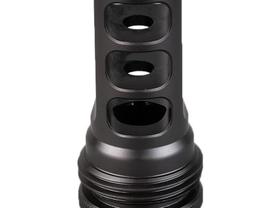 SilencerCo AC4766 ASR Muzzle Brake Black Nitride 9/16×24 RH Threads 9mm