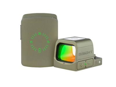 Olightstore Usa Inc OSIGHTOG Osight S  Olive Drab Green 1×2 MOA Red Dot/32 MOA Circle Reticle