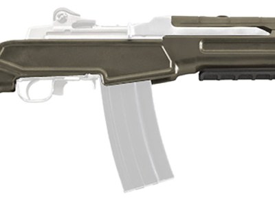 Archangel AAMINIOD Precision Stock  OD Green Synthetic Fixed with Adjustable Cheek Riser for Ruger Mini-14, Mini Thirty