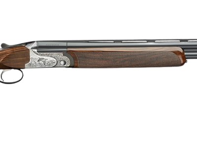 Rizzini USA 2203-2028 Aurum EVO 20 Gauge Break Open 3″ 2rd 28″ Black Over/Under Vent Rib Barrel, Coin Anodized Receiver Engraved w/Game Scene, Fixed Turkish Walnut Stock w/Prince of Whales Grip