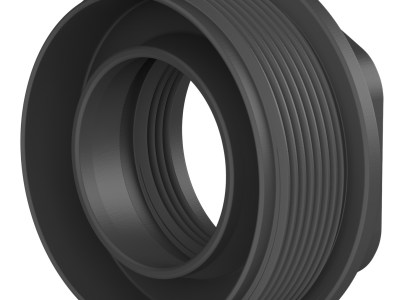 Breek Arms BRK4401 Hub One Plan B Fits Ultralight 1.375″x24 Titanium DLC Black