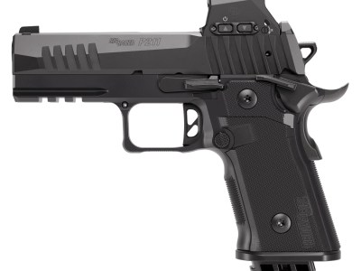Sig Sauer 211CA9GT4RXSL P211 GT4 w/Optic Carry 9mm Luger 21+1 4.20″ Black Barrel, Black Nitron Stainless Steel Serrated w/Optic Slide & Stainless Steel Frame w/Beavertail & Picatinny Rail, G10 Grip Pa