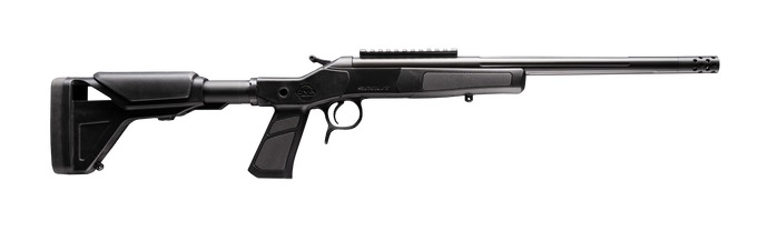 CVA CR4451XP Cascade XP-SB SBR 6mm ARC 16.50″ Matte Stainless Steel Fluted Threaded Barrel & Receiver w/Picatinny Rail, Graphite Black Adj Buffer Tube Synthetic Stock, Black Grip