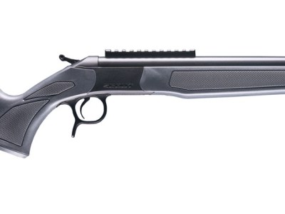 CVA CR4448 Scout  22 Creedmoor 1rd 16.50″ Matte Blued Threaded Barrel & Receiver w/DuraSight Rail, Stealth Gray Synthetic Stock