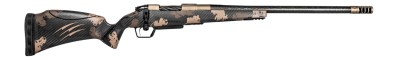 Fierce Firearms RIVSCX300PRC22BDS Carbon Rival XP 2.0 300 PRC 22″ Smoked Bronze Cerakote Stainless Steel Spiral Fluted Barrel & Drilled & Tapped Receiver, Desert Shadow Camo Adj Comb Carbon Fiber Stoc