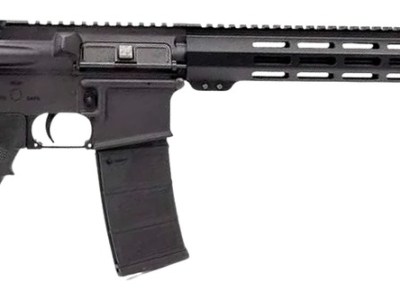 Andro Corp Industries 55616BB ACI-15 Bravo 5.56 NATO 30+1 16″ Black Nitride Threaded Barrel, Black Anodized Aluminum Receiver w/Picatinny Rail, M-LOK Handguard, M4 Black Polymer Stock, A2 Grip, Ambide